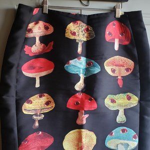 Sandra Angelozzi Pencil skirt with pattern